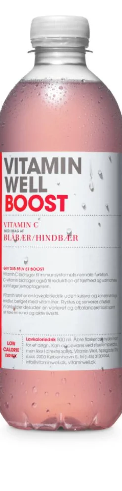 Vitamin Well Øvrige Drikkevarer<Boost - Hindbær Blåbær