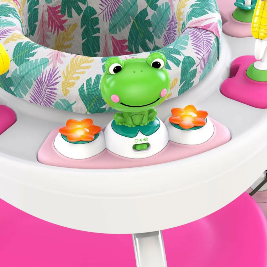 Bright Starts Motorik & Bevægelse>Bounce Bounce Baby 2-i-1 Legetrampolin og Bord