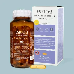 Eskio-3 Fiskeolie & Omega 3<Brain&Bone 1000mg