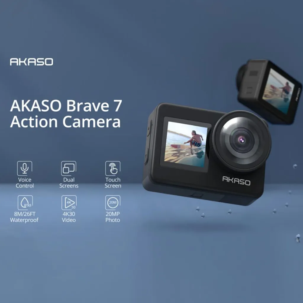 Akaso Kameraer>Brave 7 Action Kamera