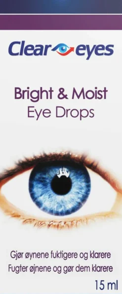Clear Eyes Øjne<Bright & Moist