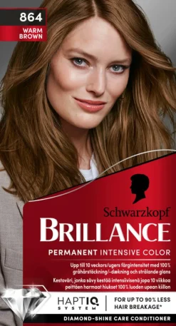 Schwarzkopf Permanent Hårfarve<Brillance Hårfarve