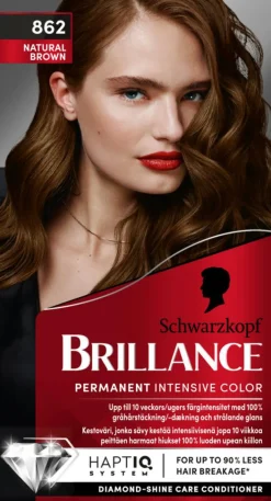 Schwarzkopf Brillance Hårfarve< Permanent Hårfarve