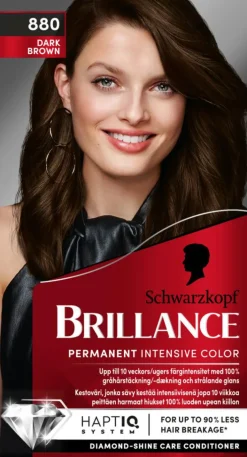 Schwarzkopf Permanent Hårfarve>Brillance Hårfarve