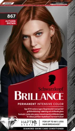Schwarzkopf Brillance Hårfarve< Permanent Hårfarve