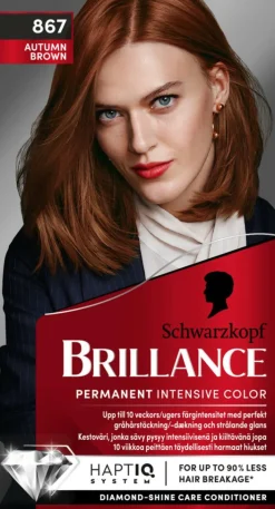 Schwarzkopf Brillance Hårfarve< Permanent Hårfarve