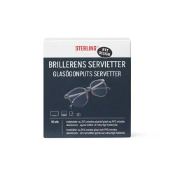 Sterling Briller & Solbriller>Brillerens Servietter
