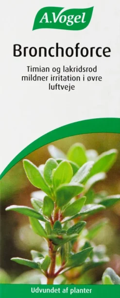 A.Vogel Bronchoforce Dråber< Luftveje