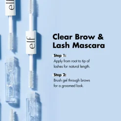 e.l.f. Brow & Lash Mascara< Øjenbryn