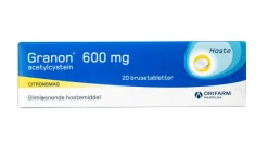Granon Forkølelse<Brusetabletter 600 mg