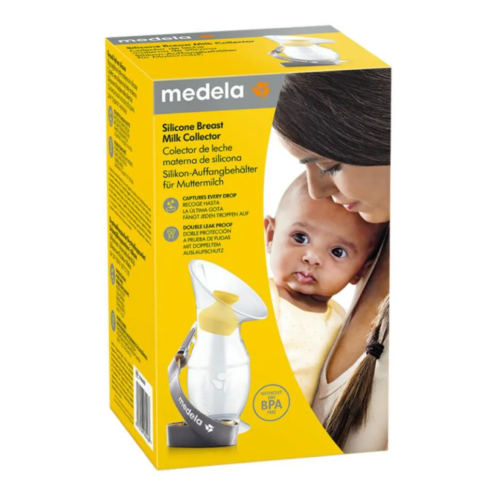 Medela Opbevaring Til Mælk Og Pulver>Brystmælk opsamler i silikone