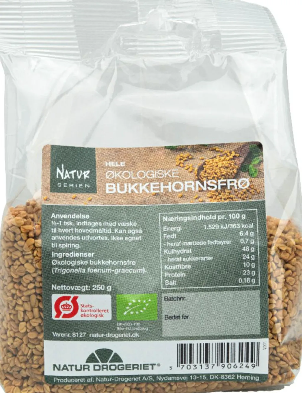 Natur Drogeriet Krydderier<Bukkehornsfrø Ø