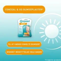 Compeed Øvrige<Bumseplaster Conceal & Go