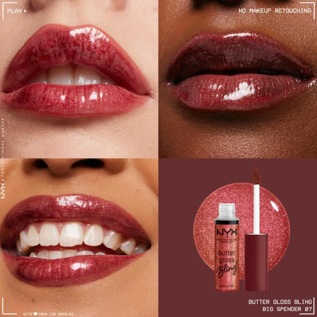 NYX PROFESSIONAL MAKEUP Lipgloss>Butter Gloss Bling