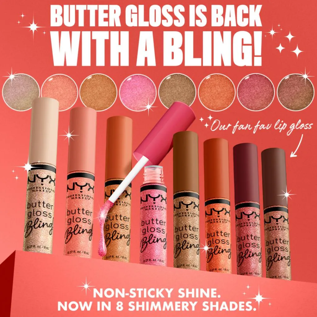 NYX PROFESSIONAL MAKEUP Lipgloss>Butter Gloss Bling