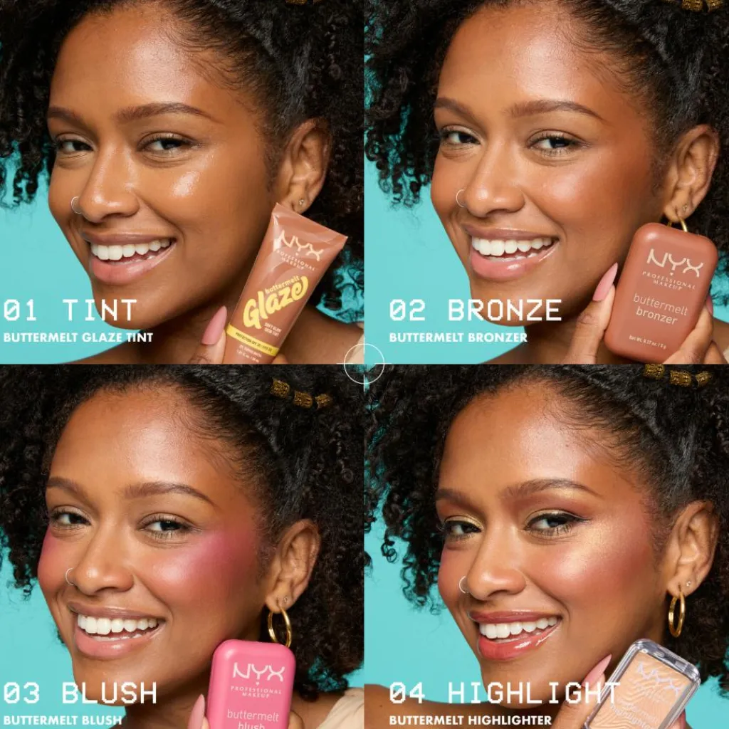 NYX PROFESSIONAL MAKEUP Buttermelt Highlighter< Highlight & Contour