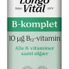 Longo Vital B-Vitamin<B-Vitamin - B-komplet, alle B-vitaminer + Ølgær