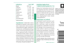 Longo Vital B-Vitamin<B-Vitamin - B-komplet, alle B-vitaminer + Ølgær