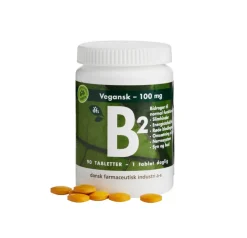 Grønne vitaminer B-Vitamin>B2-vitamin 100 mg