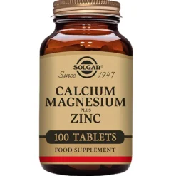Solgar Magnesium|Kalk<Calcium magnesium +Zink
