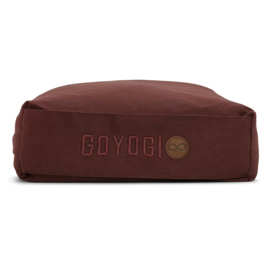 GOYOGI Meditation|Yogaudstyr>Calm Organic Cotton Rectangular Yoga Bolster