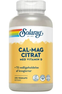 Solaray Magnesium|Kalk<Cal-Mag med D-vitamin