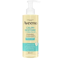 Aveeno CALM+RESTORE Foaming Make Up Removing Cleanser< Ansigtspleje