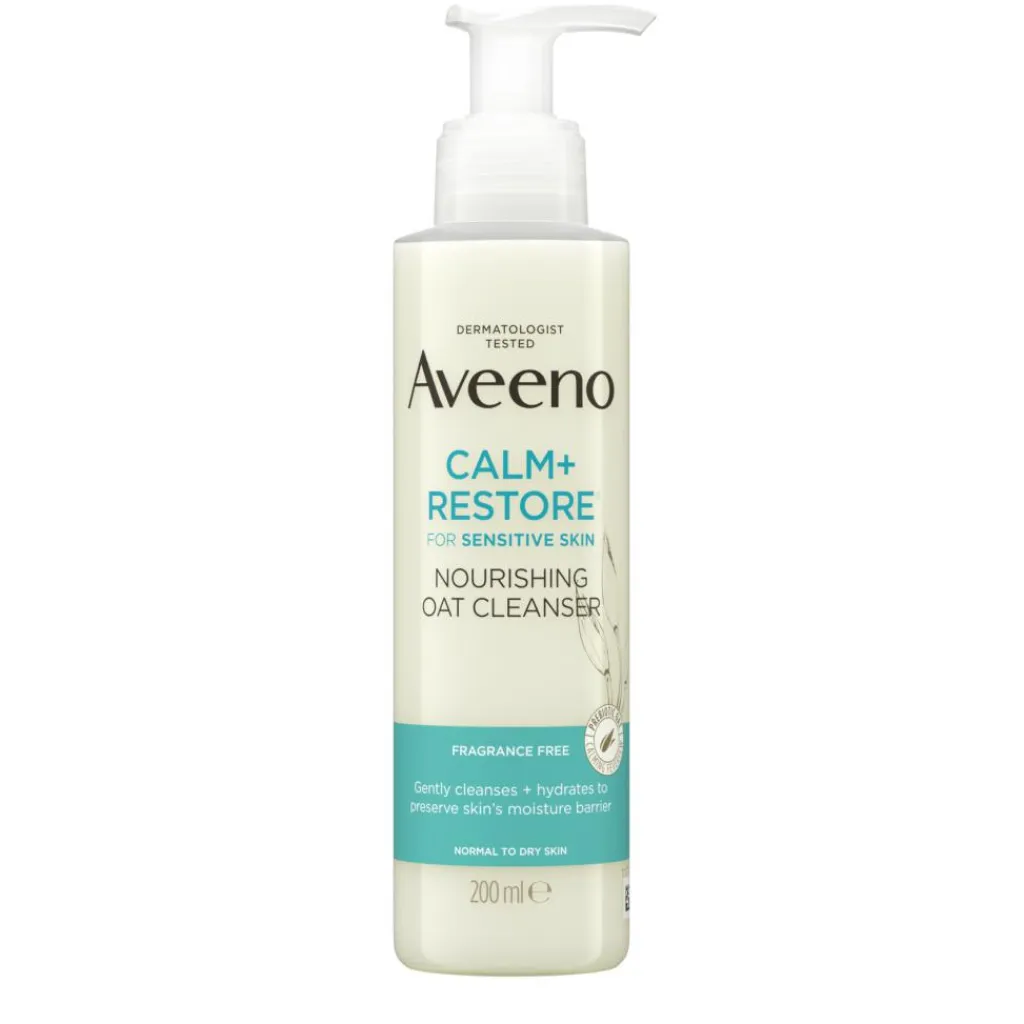 Aveeno Ansigtspleje<CALM+RESTORE Nourishing Oat Cleanser