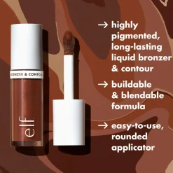 e.l.f. Bronzer<Camo Liquid Bronzer & Contour