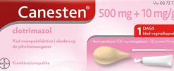 Canesten Intimpleje<500mg OVU 1 +1%CREA DK