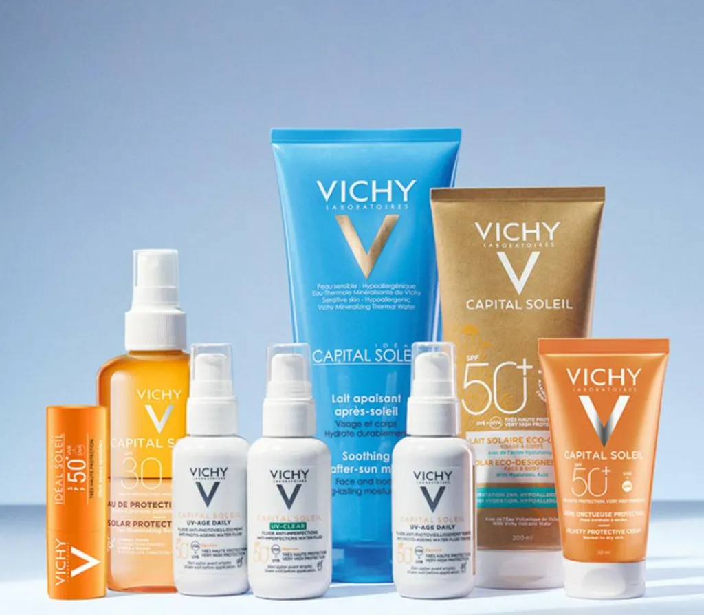 Vichy Solcreme|Solpleje>Capital Soleil Enhanced Tan Protective Water SPF 30