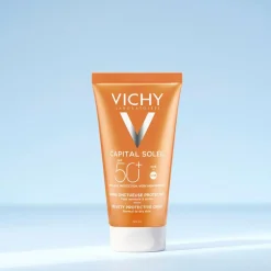 Vichy Capital Soleil Skin-perfecting Velvety SPF 50+< Solcreme|Solpleje