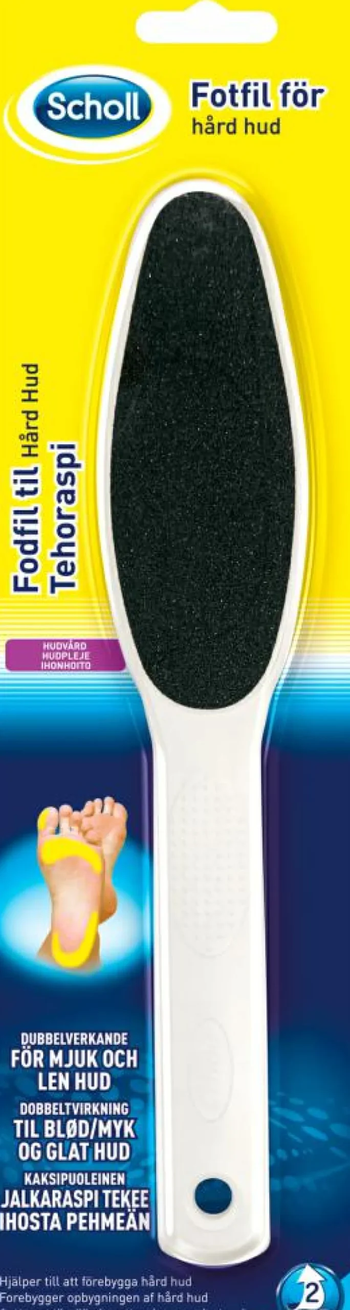 Scholl Carborundum Fodfil< Fodpleje