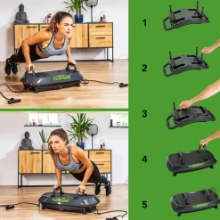TUNTURI Fitnessudstyr<Cardio Fit V20 Vibrationstræner