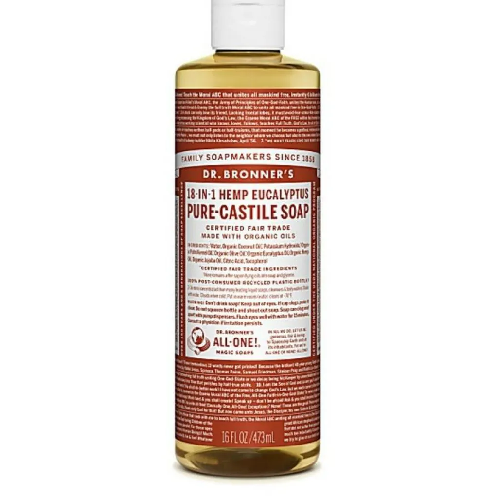 Dr. Bronner's Castile Soap Eucalyptus< Bodyshampoo