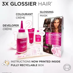 L'Oréal Paris Toningsfarve<Casting Crème Gloss Semipermanent Hårfarve