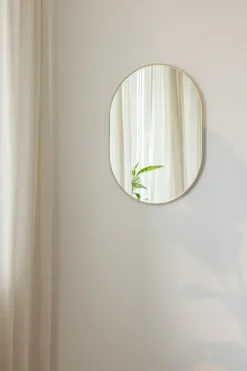 Metallbude Makeupspejle<Caya Ovalt Spejl