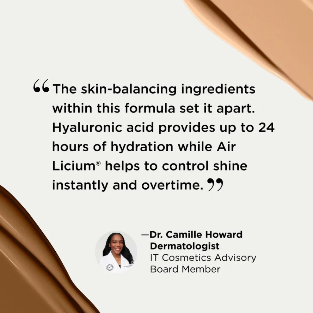 IT Cosmetics CC+ Cream Natural Matte Foundation for Oily Skin with SPF 40< Foundation