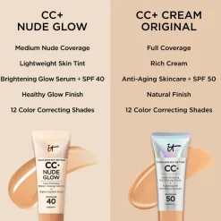 IT Cosmetics CC+ Nude Glow SPF 40 Foundation< Foundation