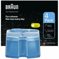 Braun Tilbehør>CCR4 Clean & Renew Refill-Patroner