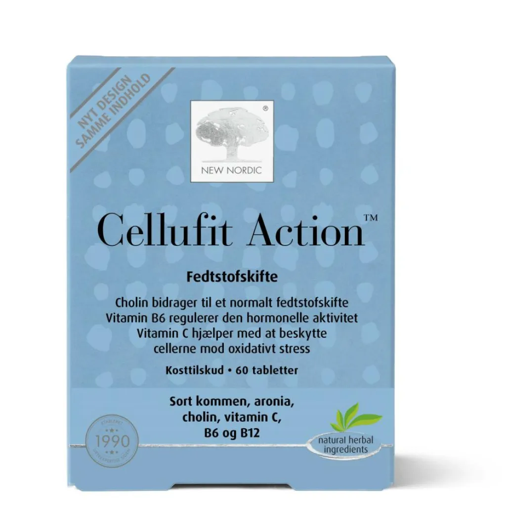New Nordic Slankekosttilskud>Cellufit Action Kosttilskud