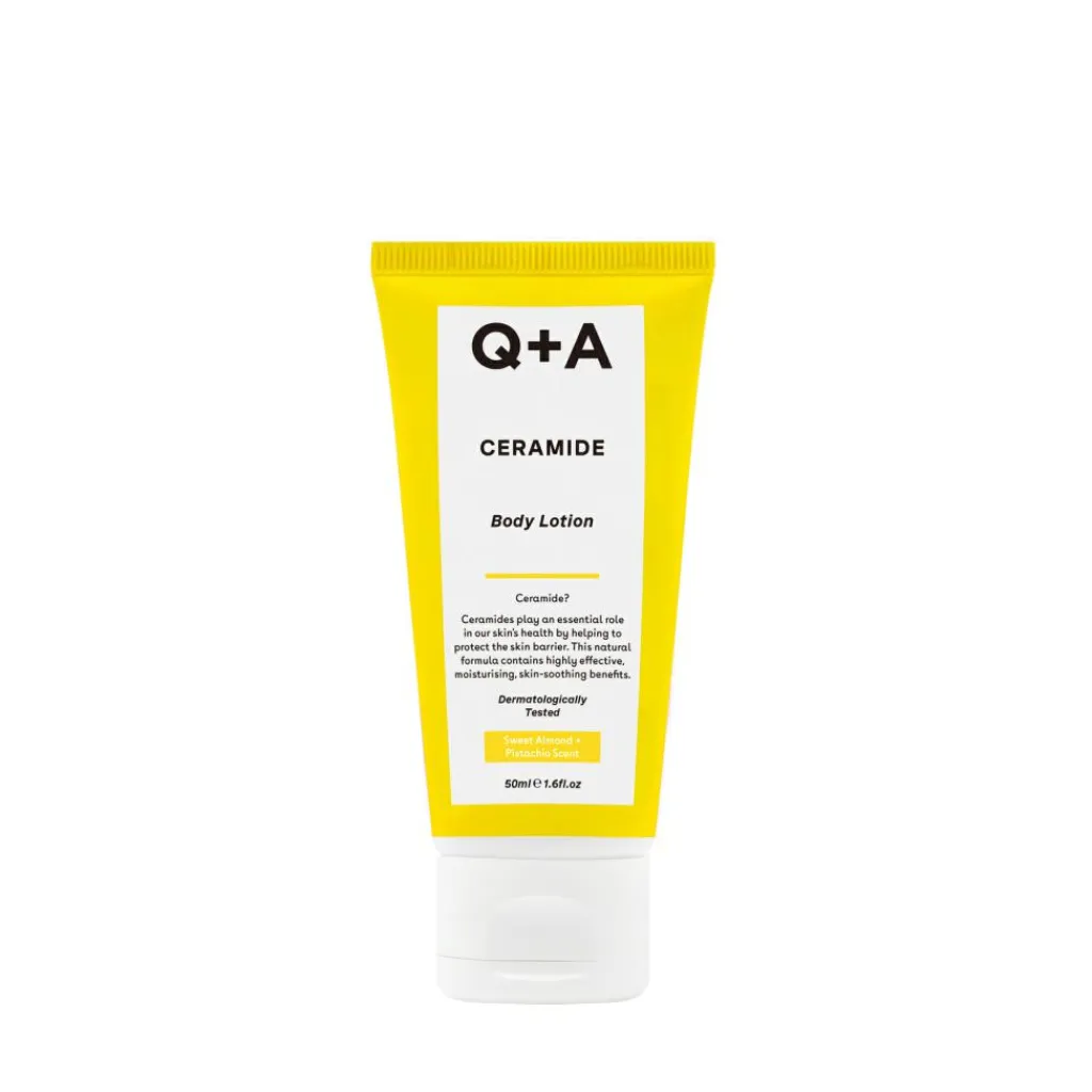 Q+A Rejsestørrelser>Ceramide Body Lotion