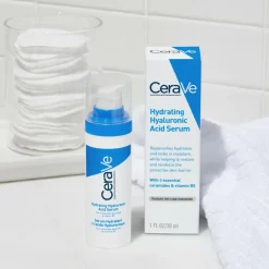 CeraVe Dermatologisk Hudpleje Til Mænd|Ansigtspleje<Hydrating Hyaluronic Acid Serum