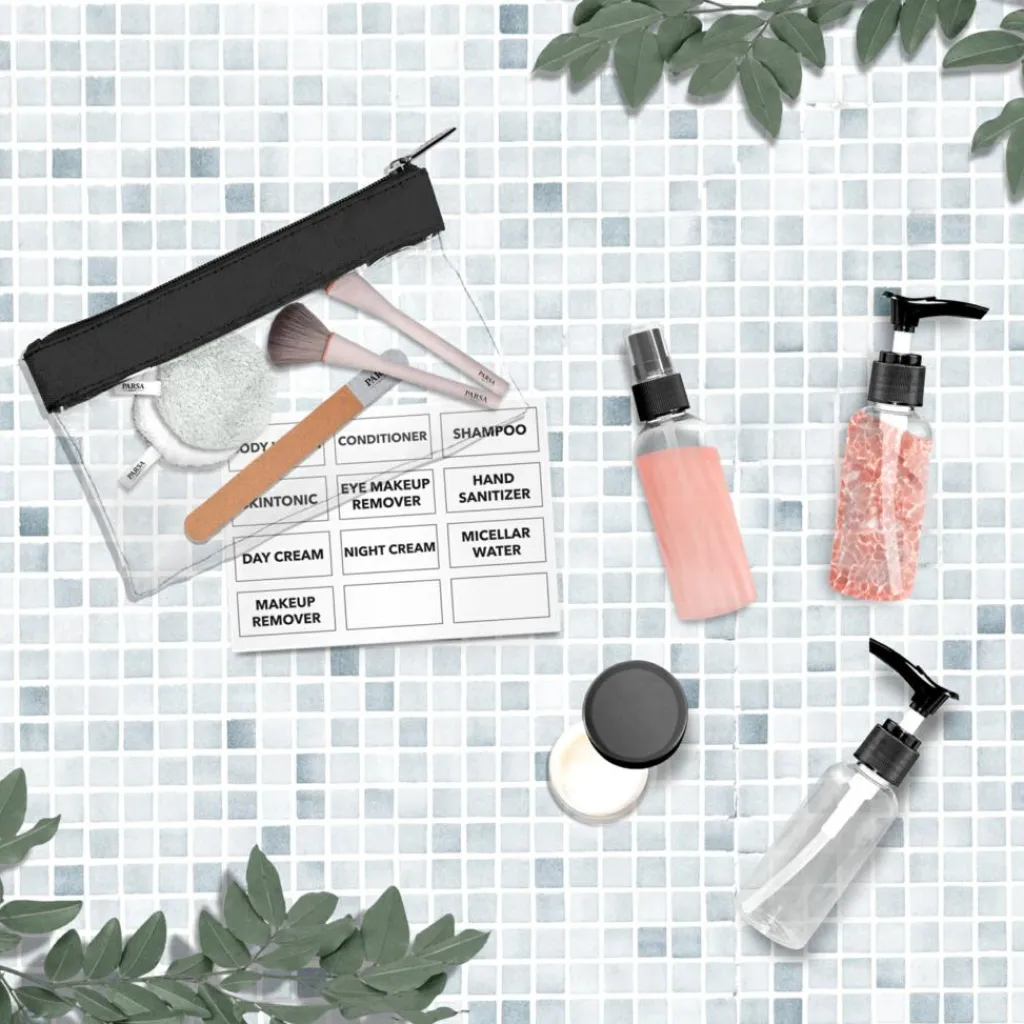 Gillian Jones Rejseflasker|Tasker & Punge<Check-in Bag Med Beholdere I Rejsestørrelse