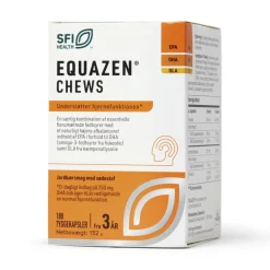Equazen Fiskeolie & Omega 3>Chews