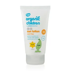 Green People Solcreme Til Børn|Hudpleje Til Børn>Children's Sun Lotion Scent Free SPF 30