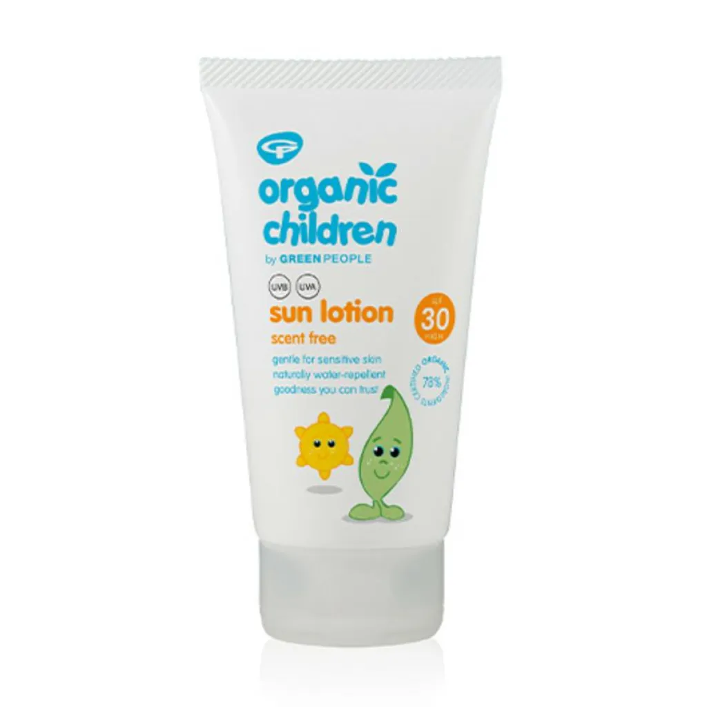 Green People Solcreme Til Børn|Hudpleje Til Børn>Children's Sun Lotion Scent Free SPF 30