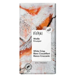 Vivani Chokolade hvid m. crisp Ø< Chokolade