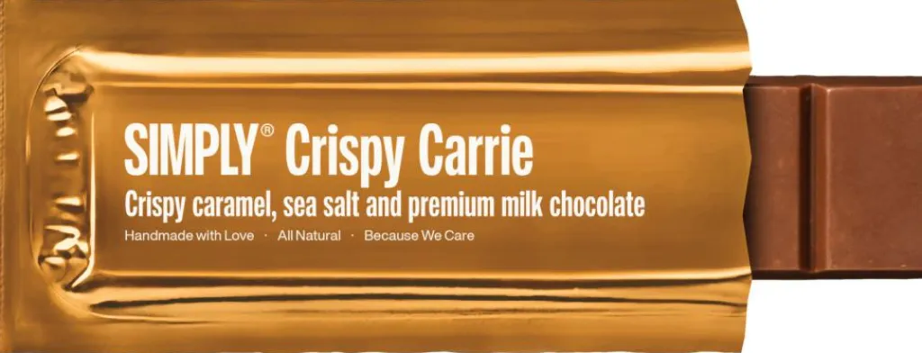 Simply Chocolate Barer>Chokoladebar Crispy Carrie