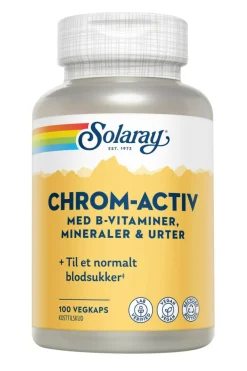 Solaray ChromActiv Vegetabilske Kaps< Chrom